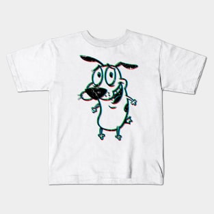 Courage the cowardly dog Kids T-Shirt